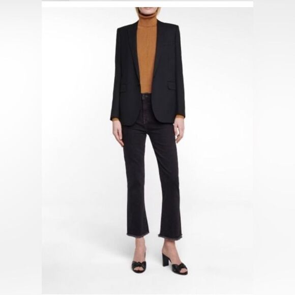 Veronica Beard Carly Kick Flare High Rise Jeans Dark  Gray size 31 - Picture 1 of 13